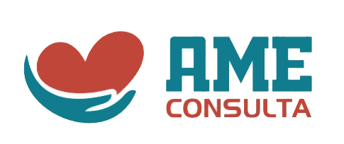 Logo antigo da AME Consulta