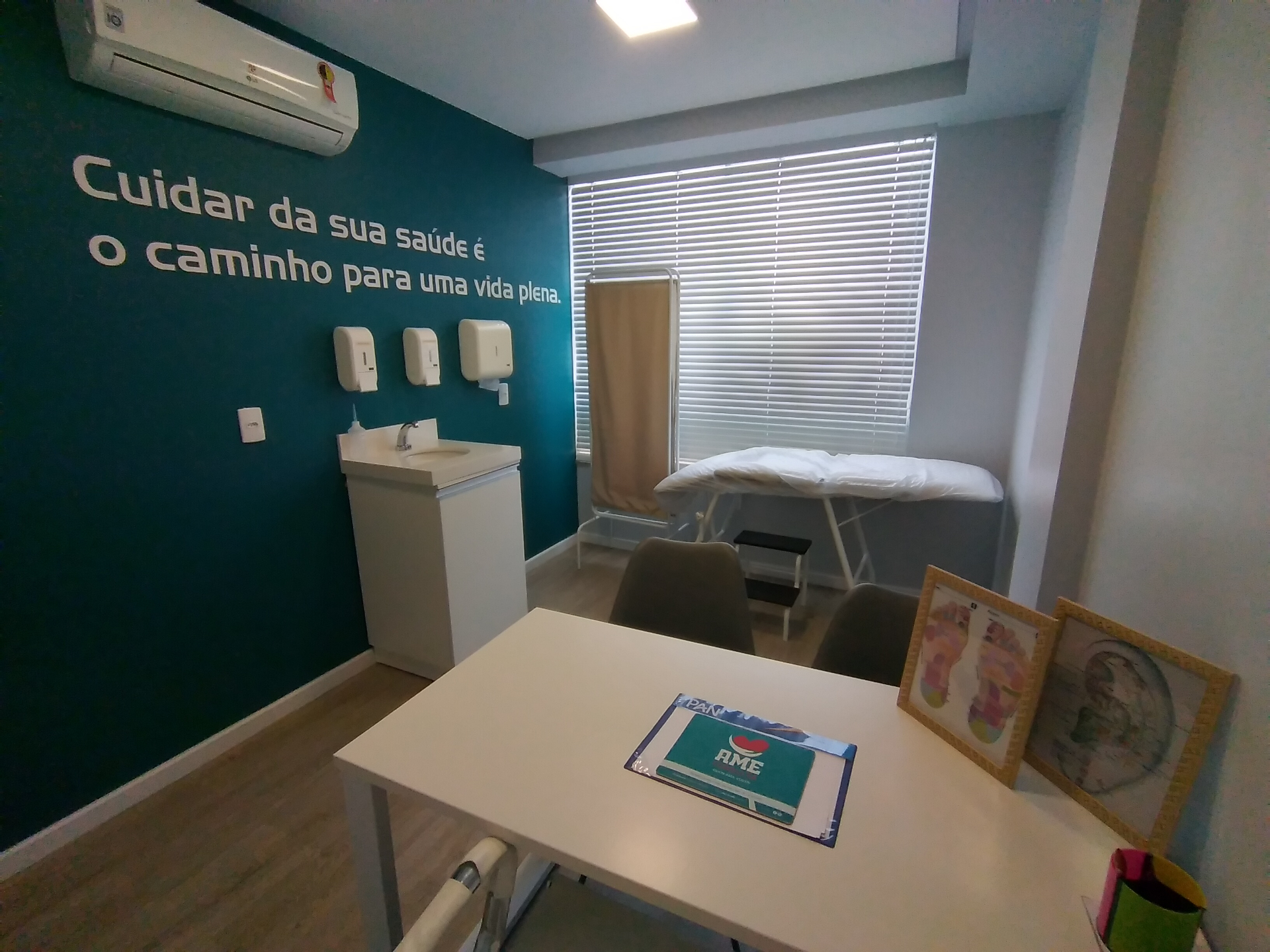 Consultório acolhedor